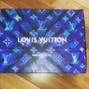 Black designer lv sneakers